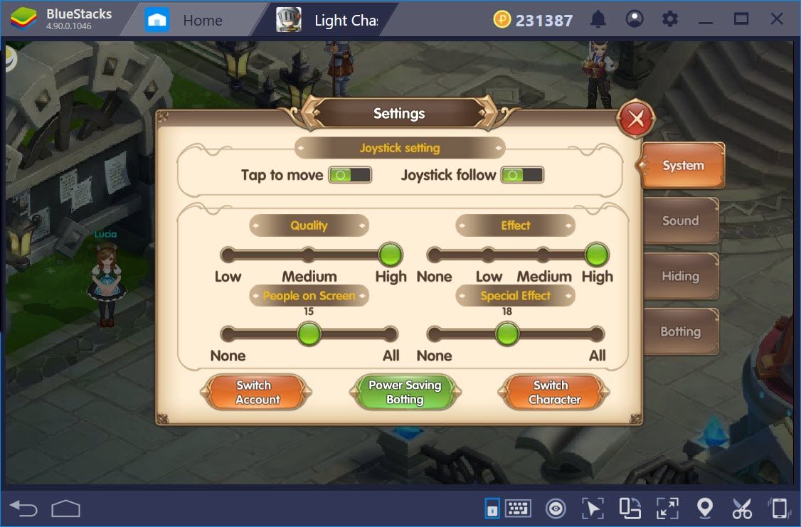 Cùng chơi Light Chaser trên PC với BlueStacks