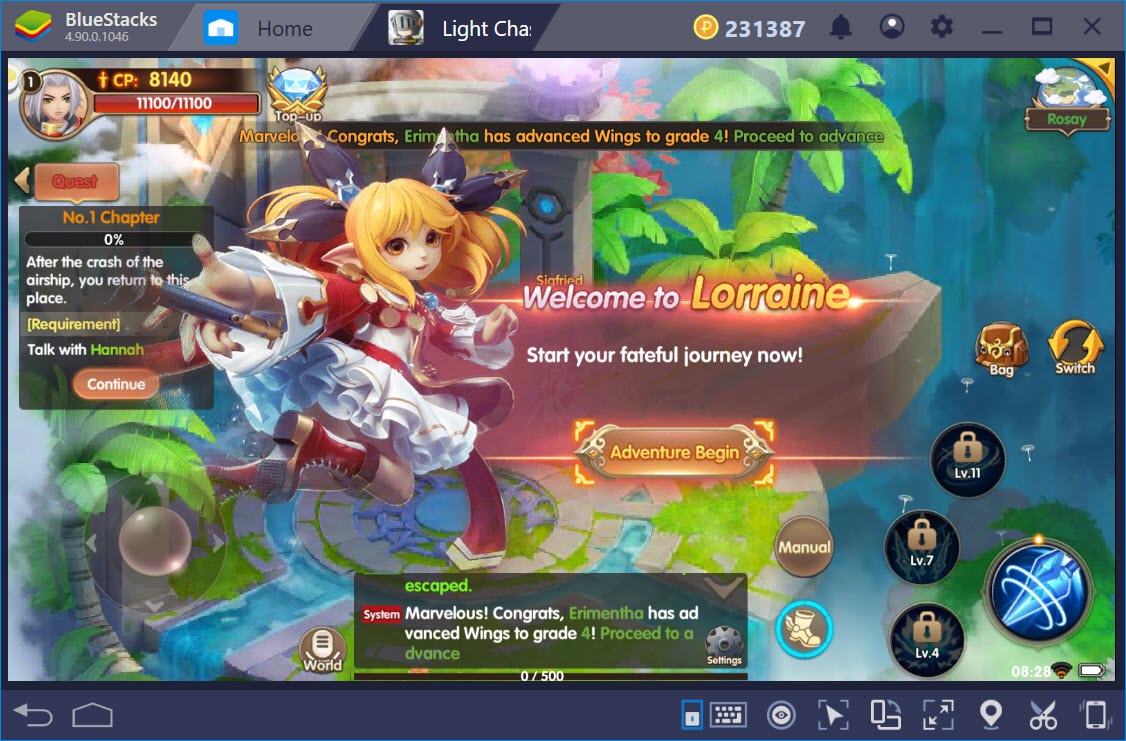 Cùng chơi Light Chaser trên PC với BlueStacks