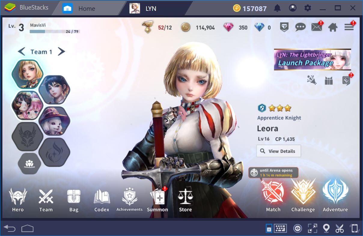 Cùng chơi LYN: The Lightbringer trên PC với BlueStacks