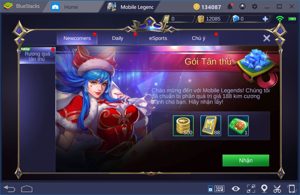 Trải nghiệm Mobile Legends Bang Bang cùng BlueStacks