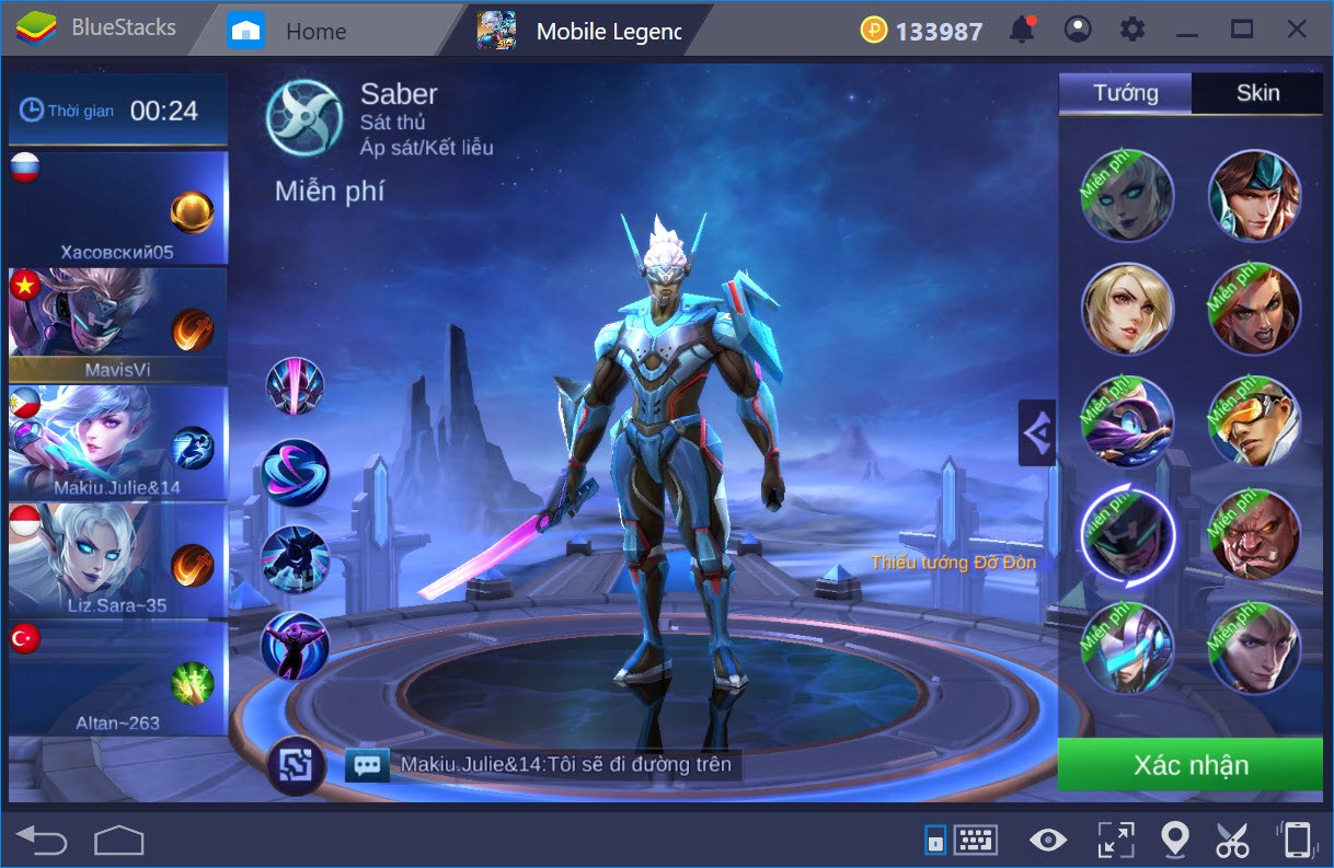 Trải nghiệm Mobile Legends Bang Bang cùng BlueStacks