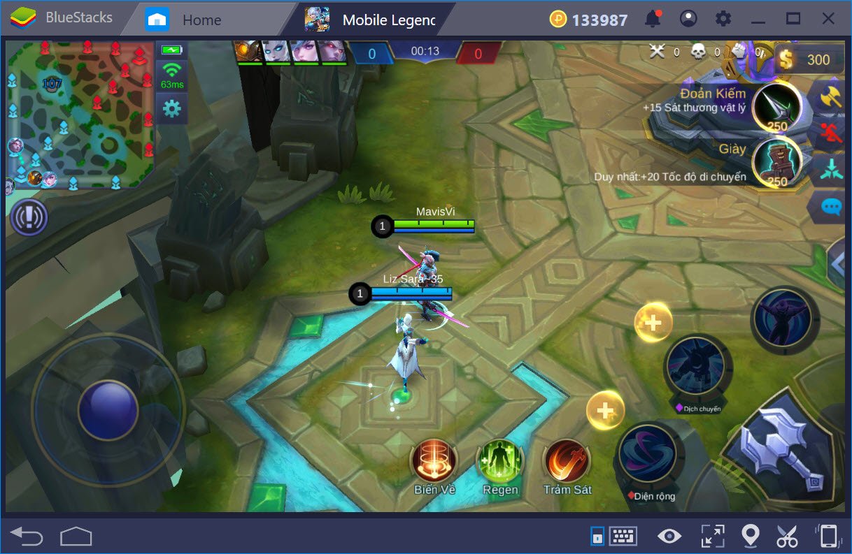 Trải nghiệm Mobile Legends Bang Bang cùng BlueStacks