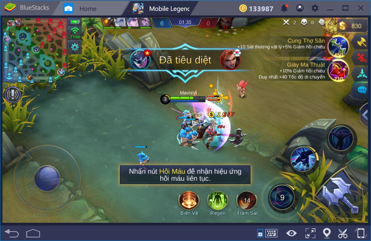 Trải nghiệm Mobile Legends Bang Bang cùng BlueStacks