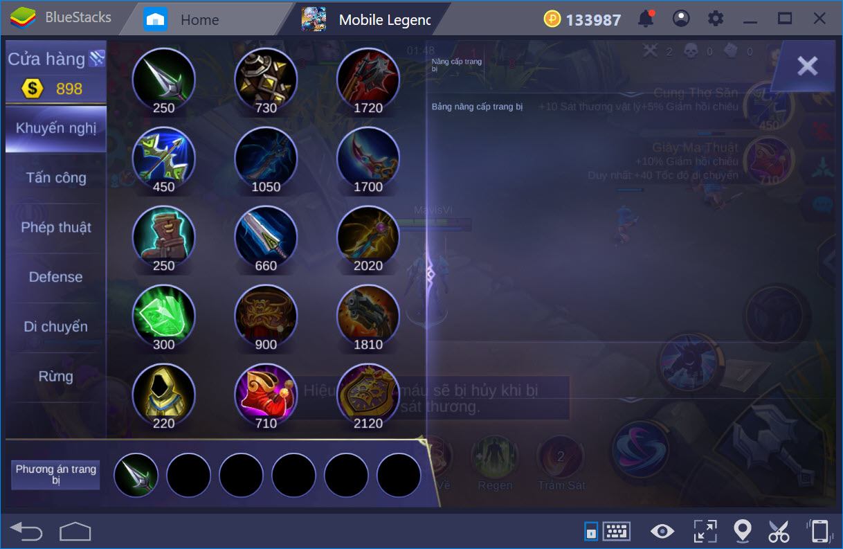 Trải nghiệm Mobile Legends Bang Bang cùng BlueStacks