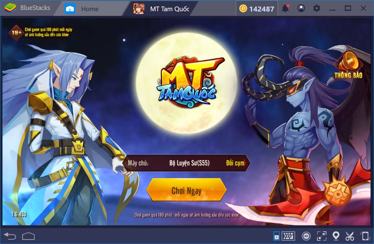 Trải nghiệm MT Tam Quốc trên PC với BlueStacks