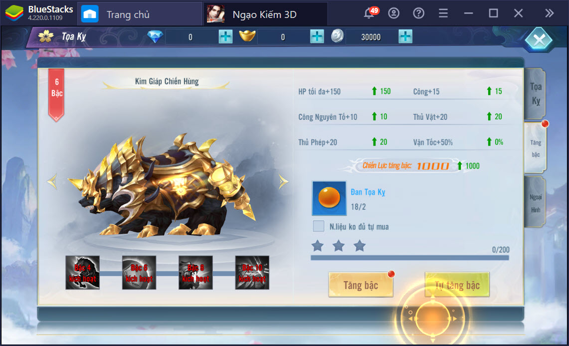 Cuốn hút vào thế giới kiếm hiệp Ngạo Kiếm 3D cùng BlueStacks