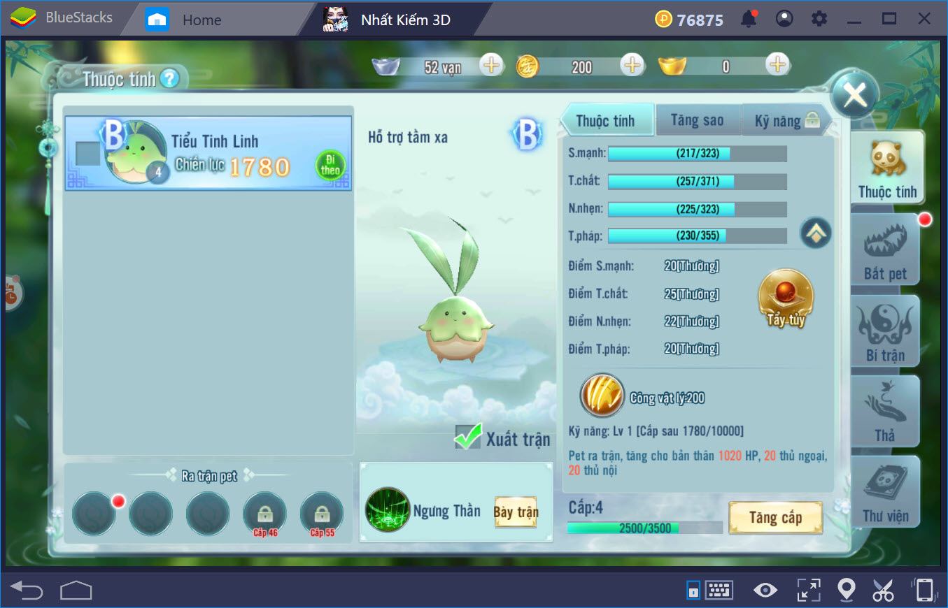 Trải nghiệm Nhất Kiếm Giang Hồ cùng BlueStacks