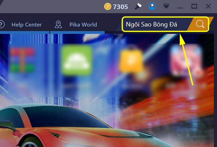 Cách chơi Ngôi Sao Bóng Đá Mobasaka trên máy tính với BlueStacks