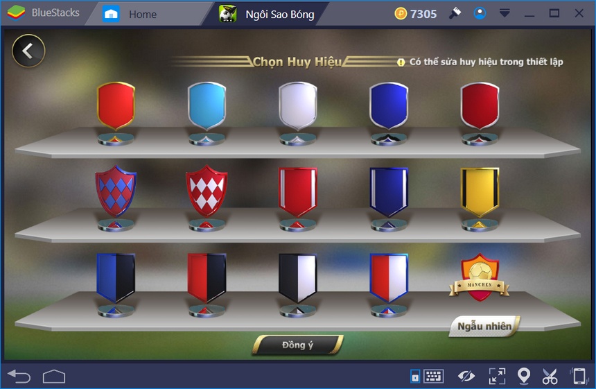 Cách chơi Ngôi Sao Bóng Đá Mobasaka trên máy tính với BlueStacks