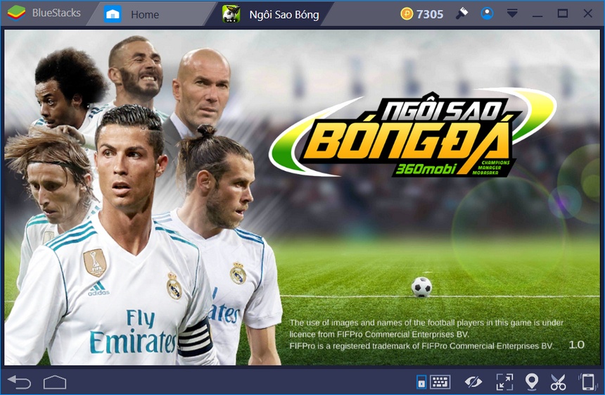 Cách đổi tên nhân vật trong game Ngôi Sao Bóng Đá Mobasaka