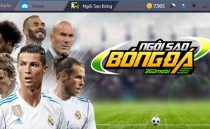 Cách chơi Ngôi Sao Bóng Đá Mobasaka trên máy tính với BlueStacks