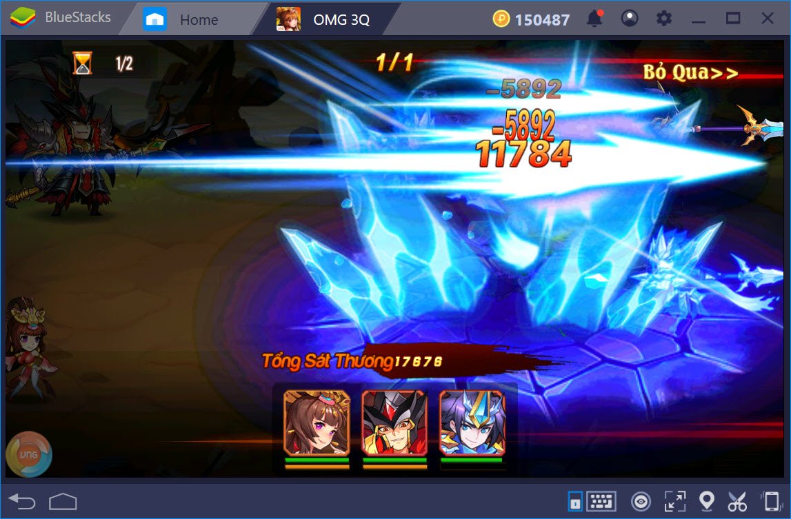 Trải nghiệm OMG 3Q trên PC với BlueStacks