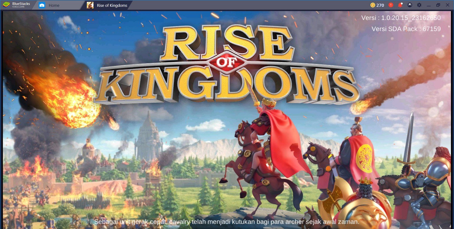 Cara Memainkan Rise of Kingdoms di PC