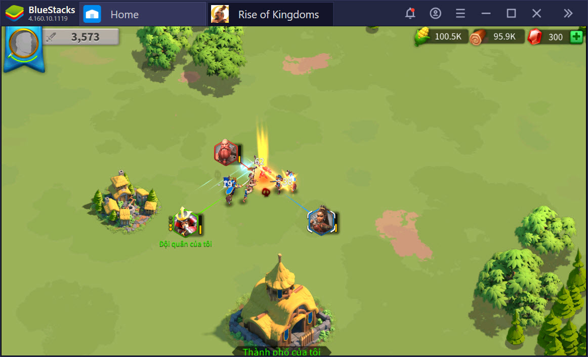 Cùng chinh phục thế giới Rise of Kingdoms với BlueStacks