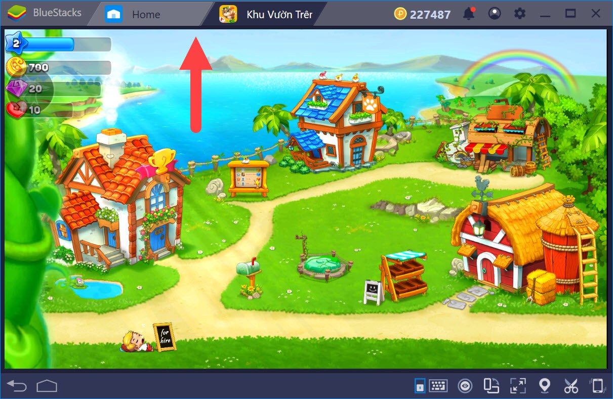 Cùng chơi Sky Garden - Khu Vườn Trên Mây với BlueStacks