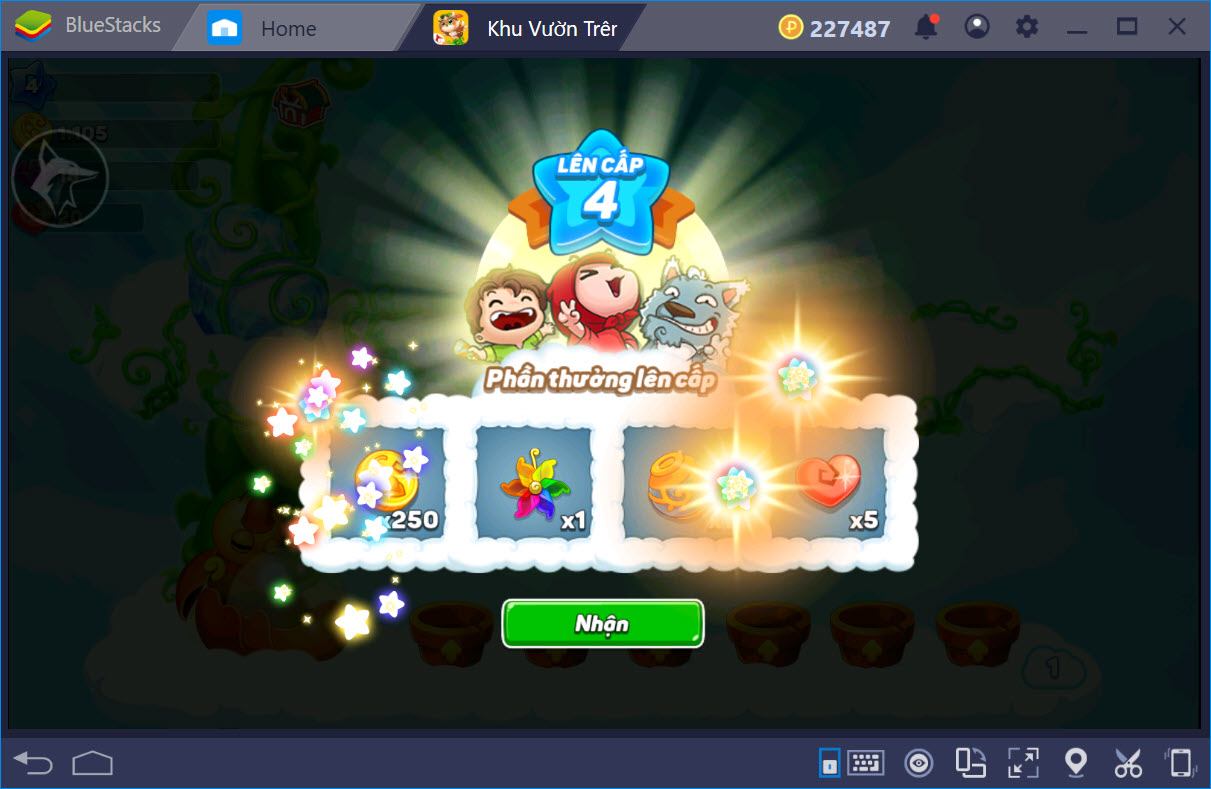 Cùng chơi Sky Garden - Khu Vườn Trên Mây với BlueStacks