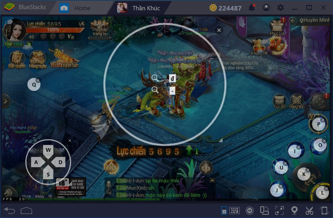 Cùng chơi Thần Khúc Mobile trên PC với BlueStacks