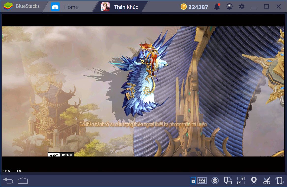 Cùng chơi Thần Khúc Mobile trên PC với BlueStacks