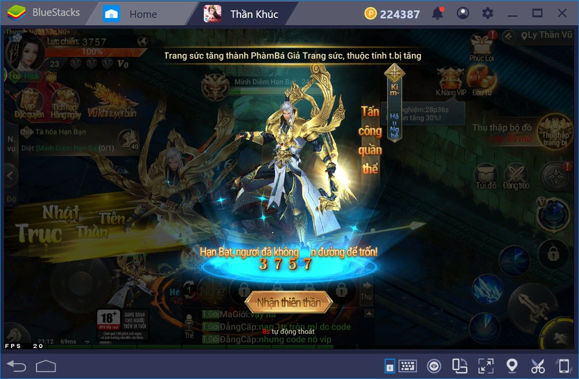 Cùng chơi Thần Khúc Mobile trên PC với BlueStacks