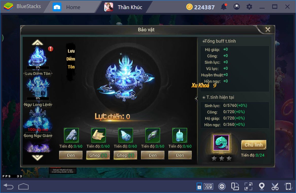 Cùng chơi Thần Khúc Mobile trên PC với BlueStacks