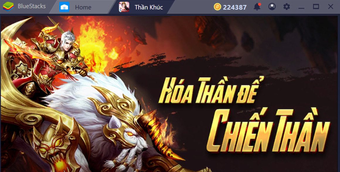 Cùng chơi Thần Khúc Mobile trên PC với BlueStacks