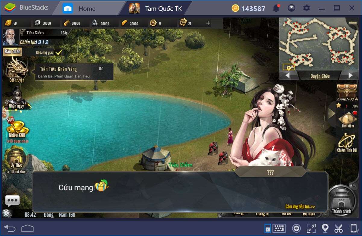 Cùng chơi Tam Quốc Truyền Kỳ Mobile trên PC với BlueStacks