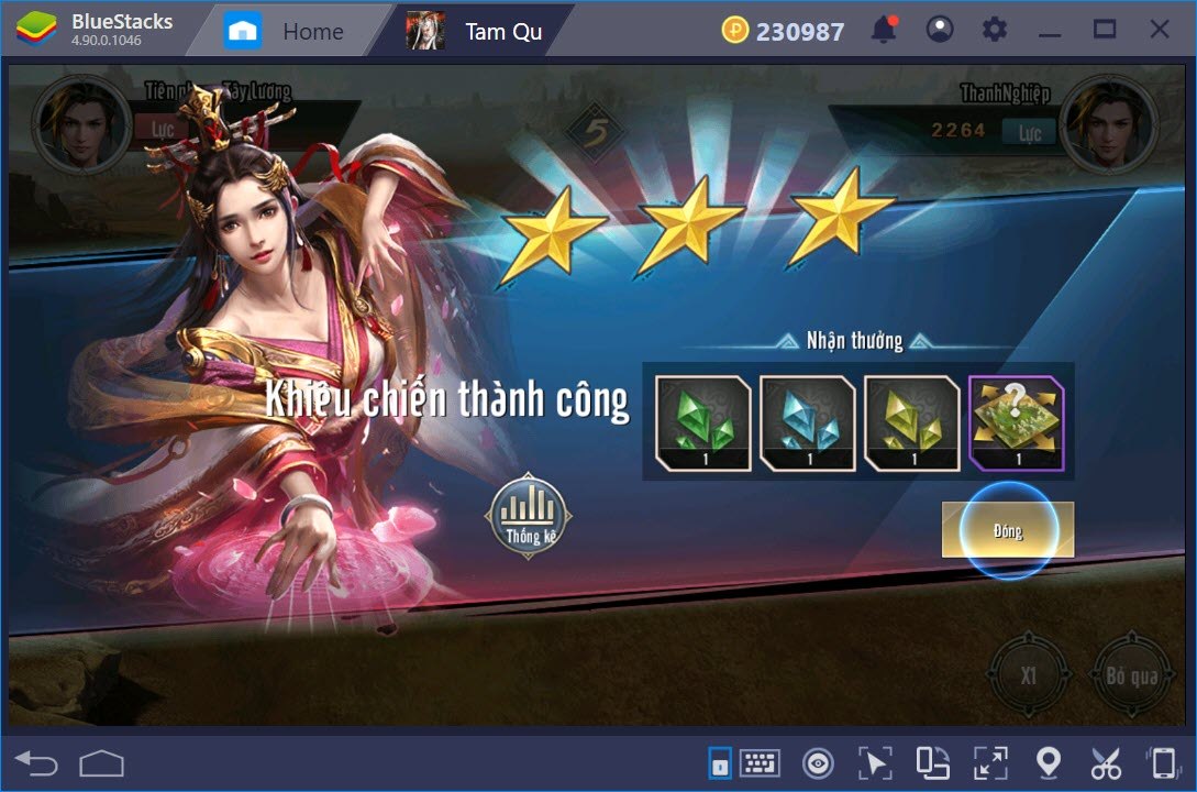 Trải nghiệm Tam Quốc Vương Giả trên PC cùng BlueStacks