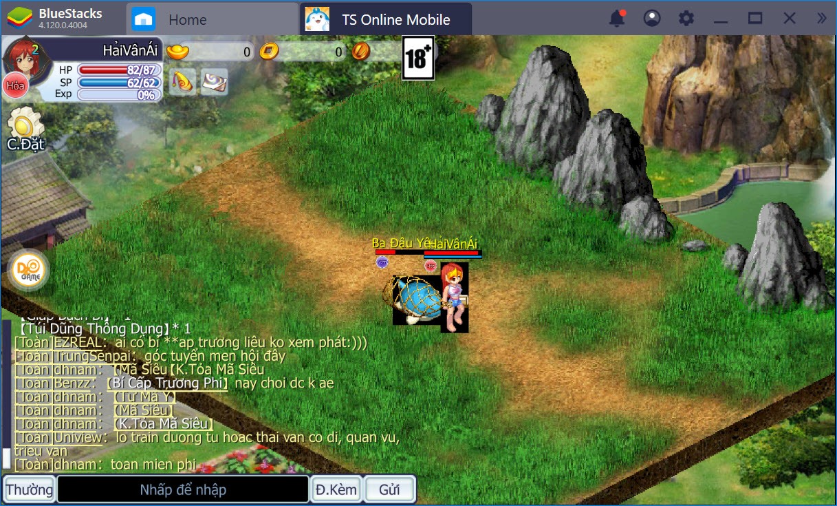 Trở lại tuổi thơ với TS Online Mobile cùng BlueStacks