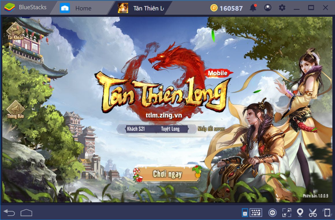 Cùng chơi Tân Thiên Long Mobile trên PC với BlueStacks