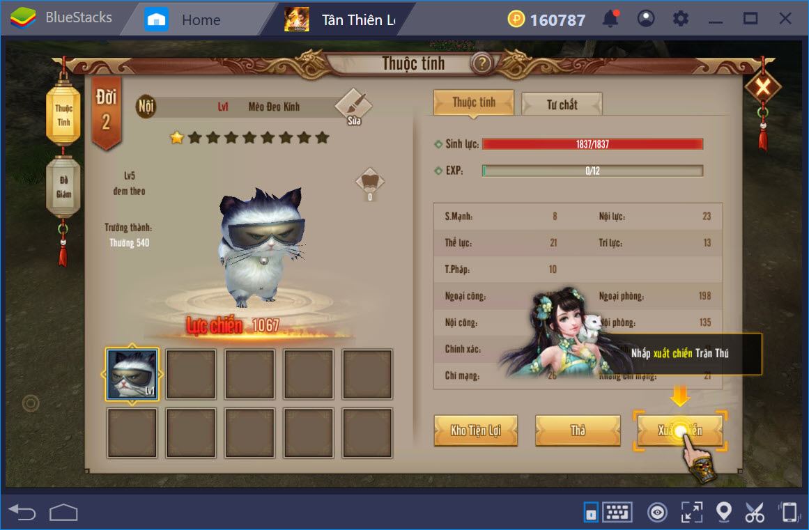 Cùng chơi Tân Thiên Long Mobile trên PC với BlueStacks