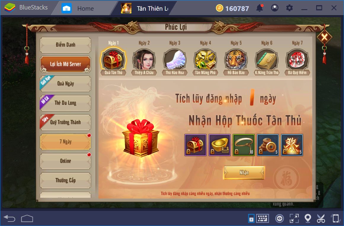 Cùng chơi Tân Thiên Long Mobile trên PC với BlueStacks