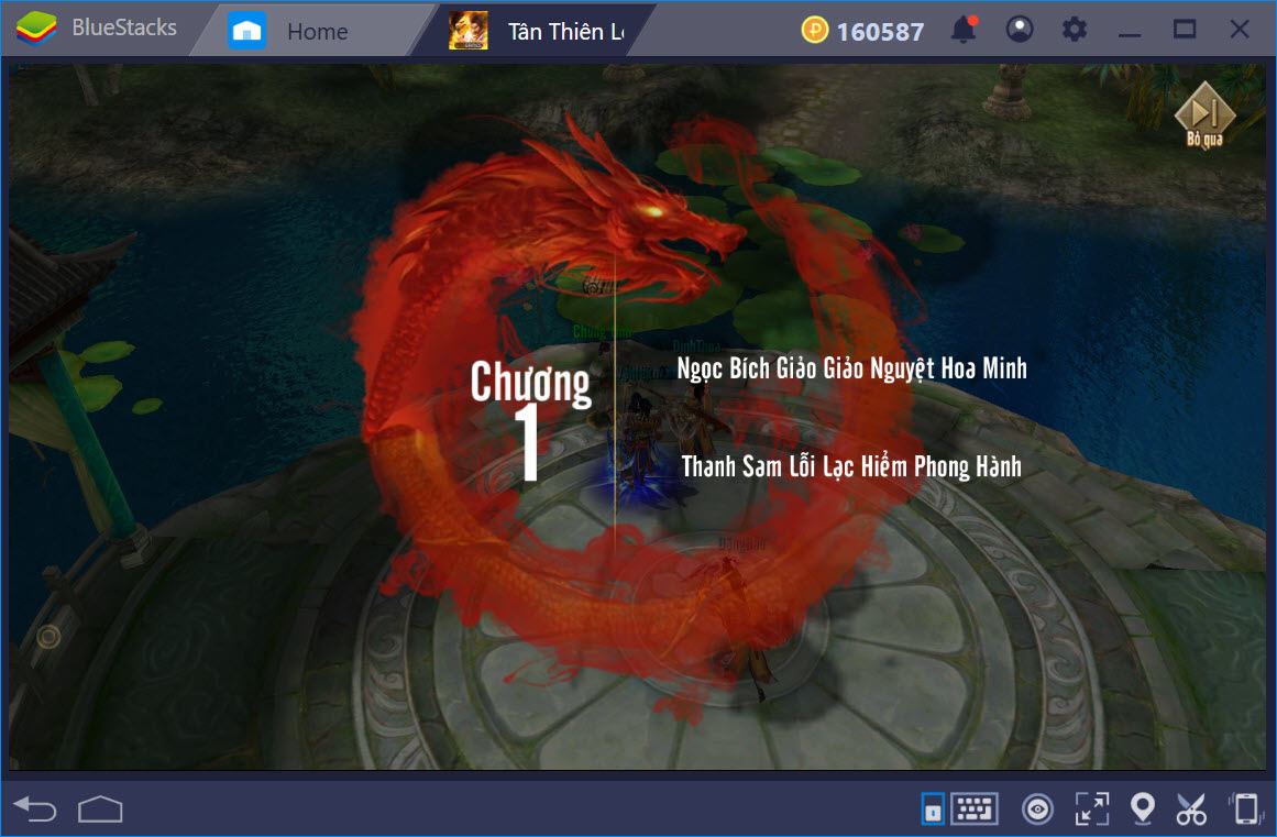 Cùng chơi Tân Thiên Long Mobile trên PC với BlueStacks