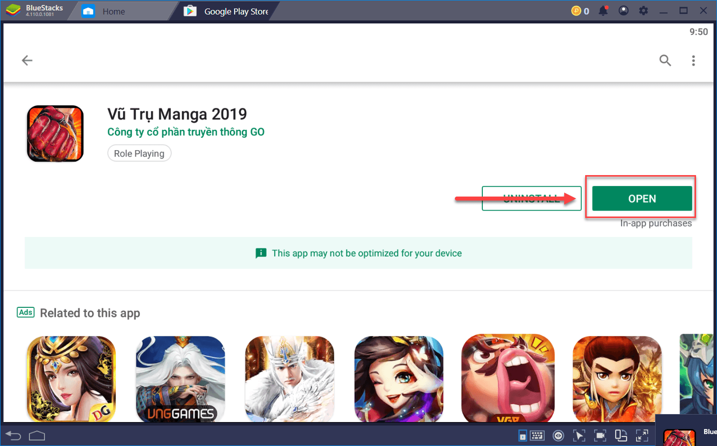 Trải nghiệm Vũ Trụ Manga 2019 trên PC với BlueStacks