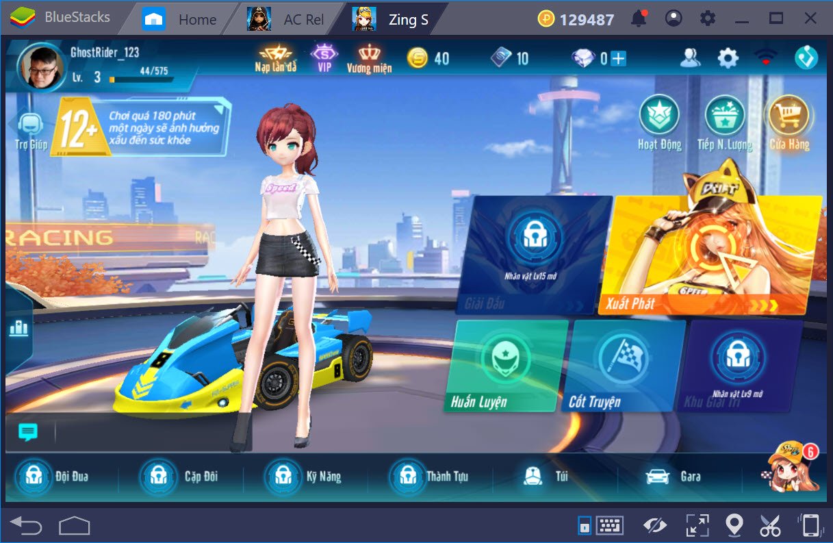 Cùng chơi ZingSpeed Mobile trên PC với BlueStacks