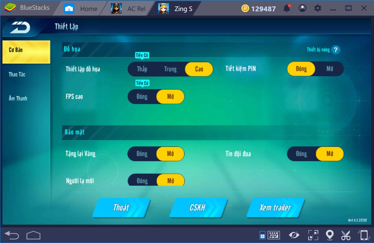 Cùng nghịch tặc ZingSpeed Mobile bên trên PC với BlueStacks