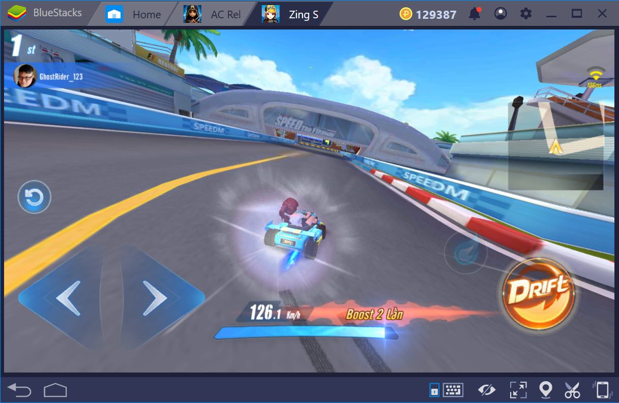 Cùng chơi ZingSpeed Mobile trên PC với BlueStacks