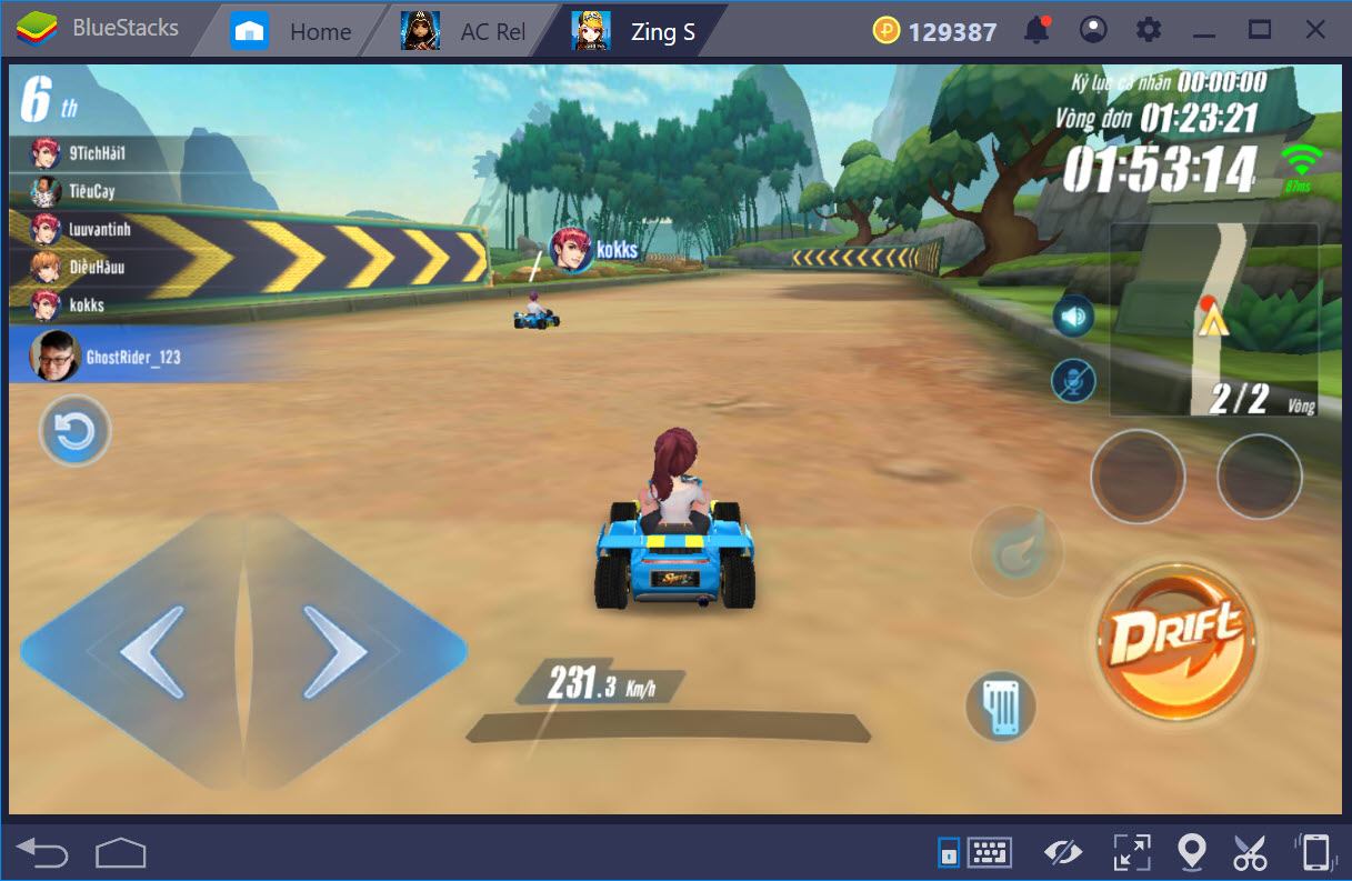 Cùng chơi ZingSpeed Mobile trên PC với BlueStacks