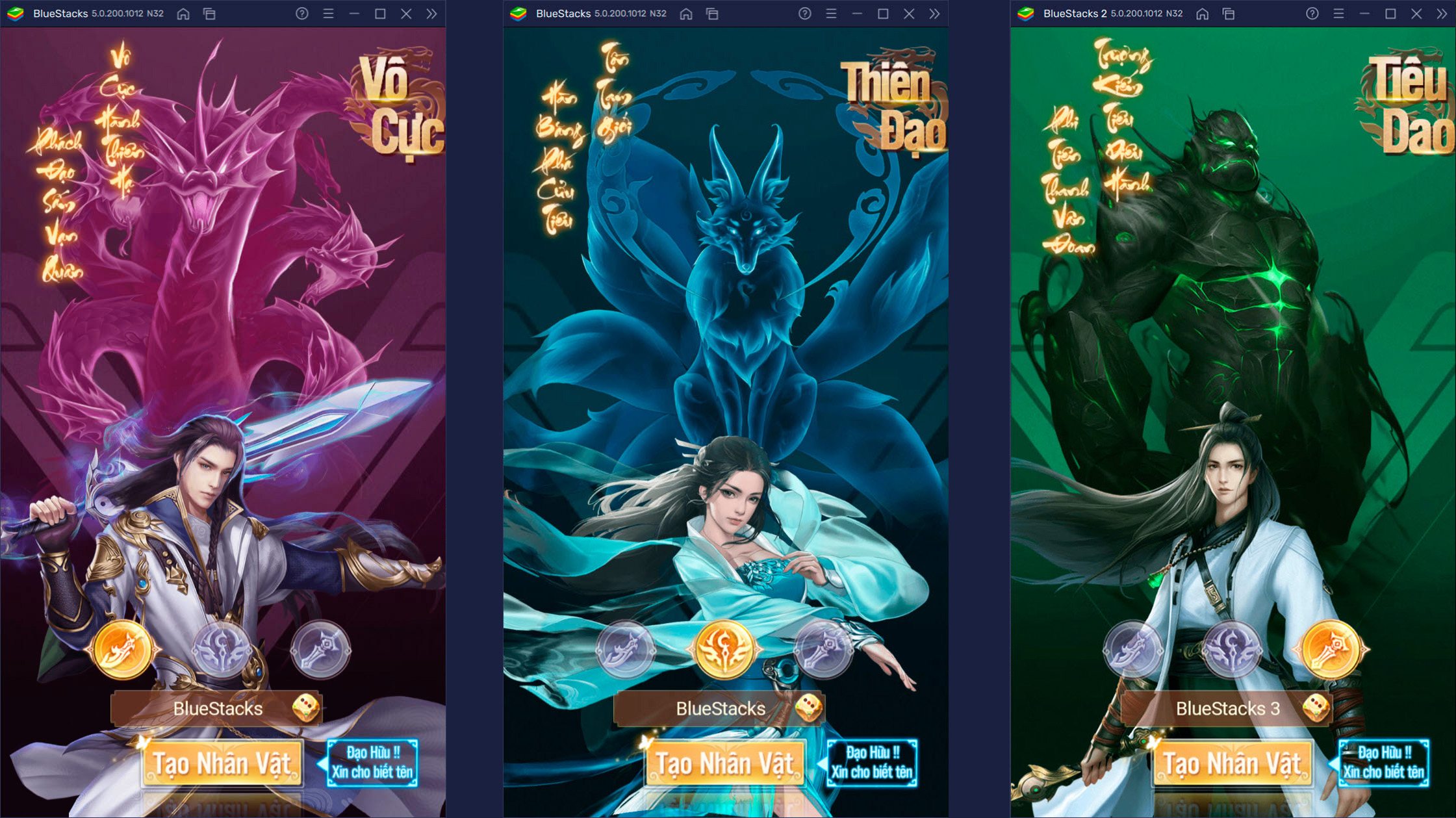 Tam đại môn phái Phàm Nhân Mobile, đâu là chân ái của bạn?