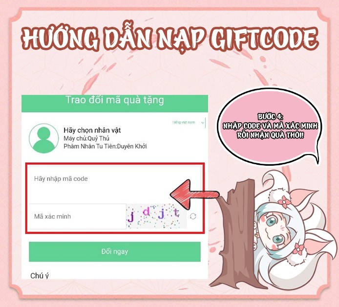 Tổng hợp gift code Phàm Nhân Tu Tiên: Duyên Khởi và cách dùng khi chơi trên PC