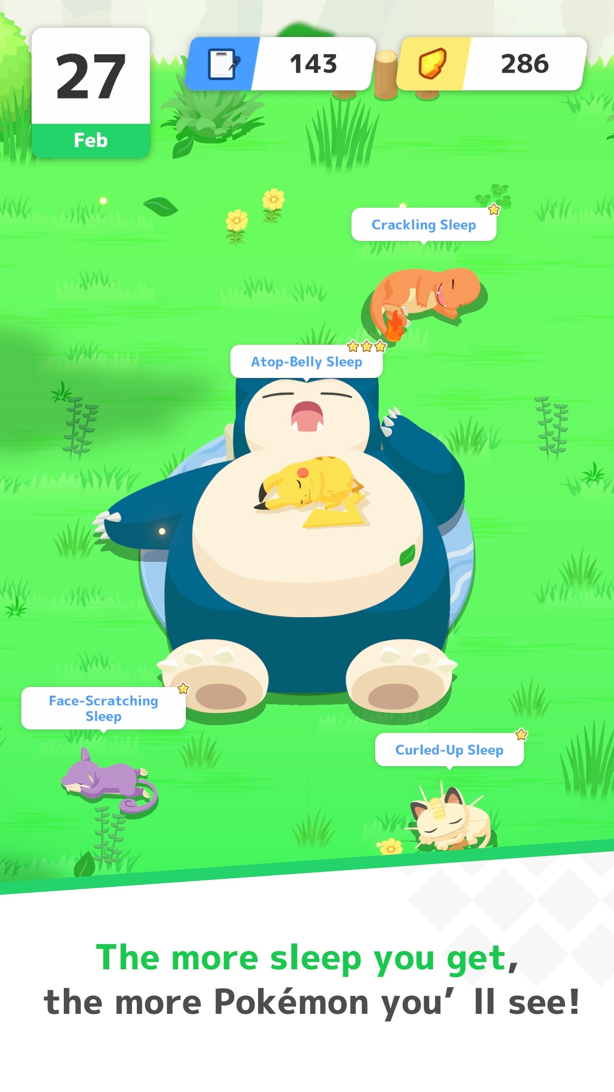 Chơi Pokémon Sleep Trên PC Với BlueStacks