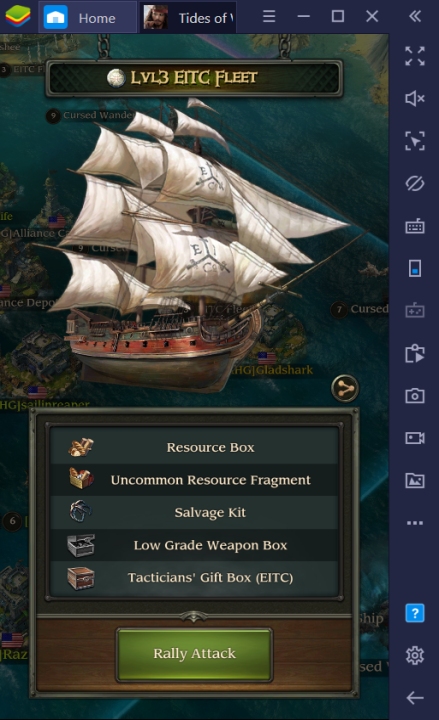 pirates of the caribbean tides of war alliance