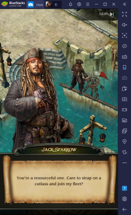 How To Play Pirates of the Caribbean: Tides of War On PC With BlueStacks