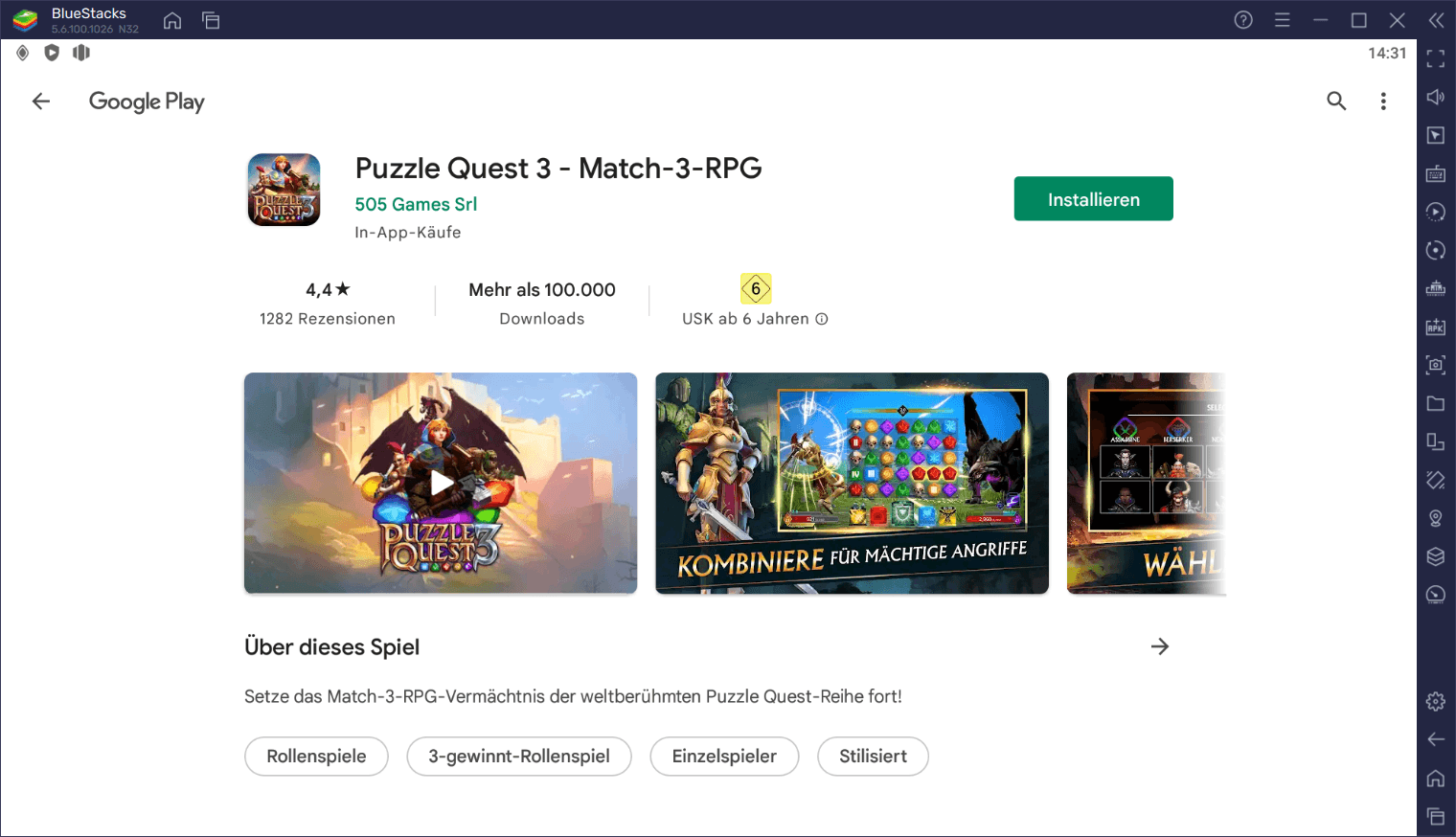 So spielst du Puzzle Quest 3 auf dem PC mit BlueStacks