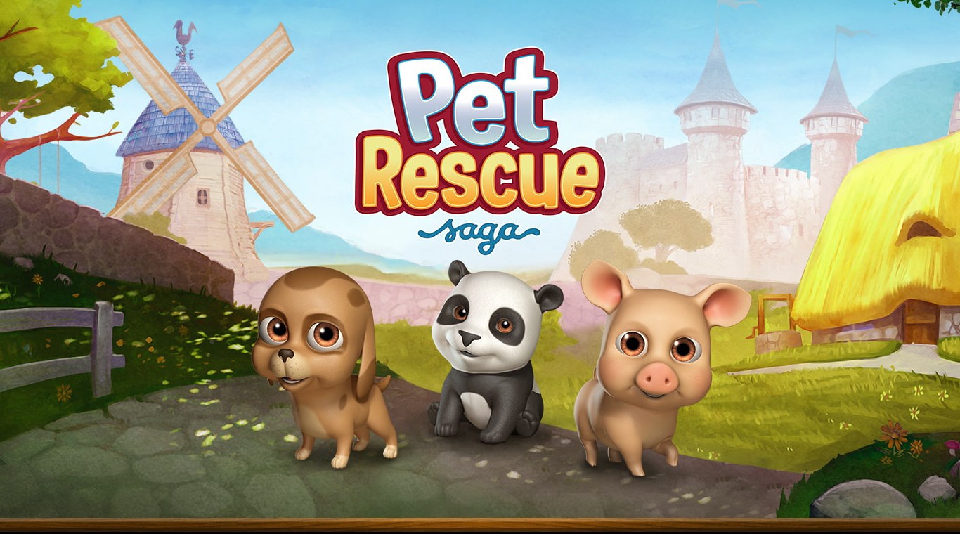 Скачайте и играйте в Pet Rescue Saga на ПК или Mac с (Эмулятор)