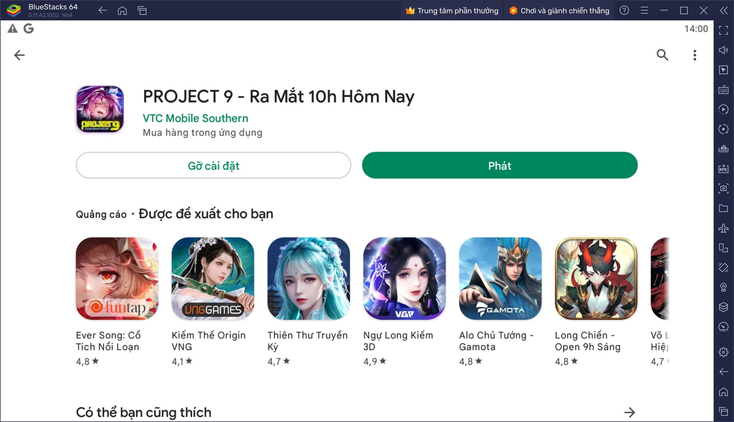 Chiến đấu vì lẽ phải khi chơi PROJECT 9 trên PC