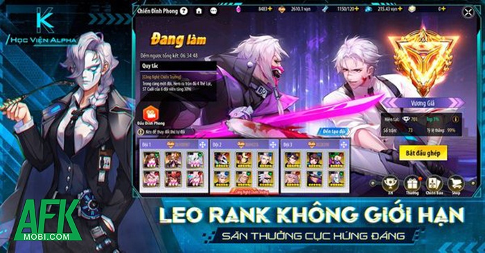 Project 9: Thiên Đường Giả Lập - Game đấu tướng “waifu” sẽ phát hành trong quý 2