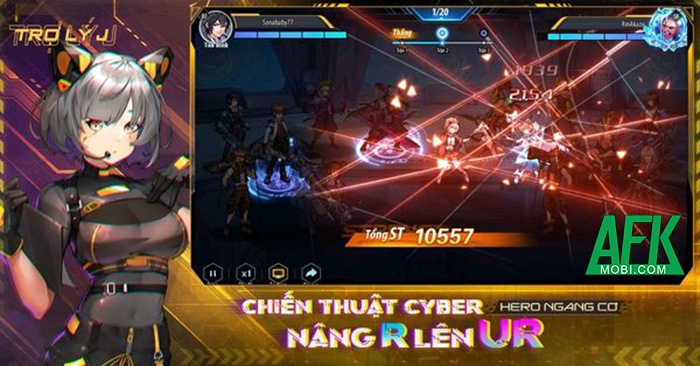 Project 9: Thiên Đường Giả Lập - Game đấu tướng “waifu” sẽ phát hành trong quý 2