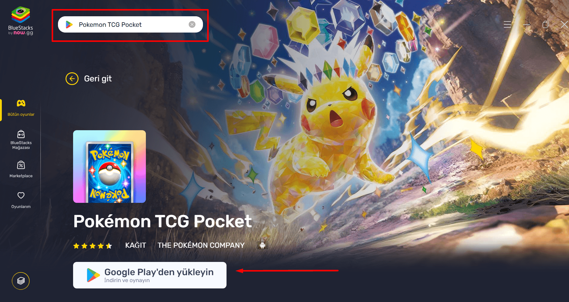 BlueStacks ile PC'de Pokémon TCG Pocket Nasıl Oynanır