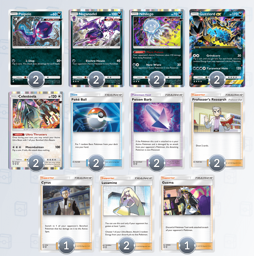 Pokémon TCG Pocket Naganadel und Nihilego Deckliste & Strategie