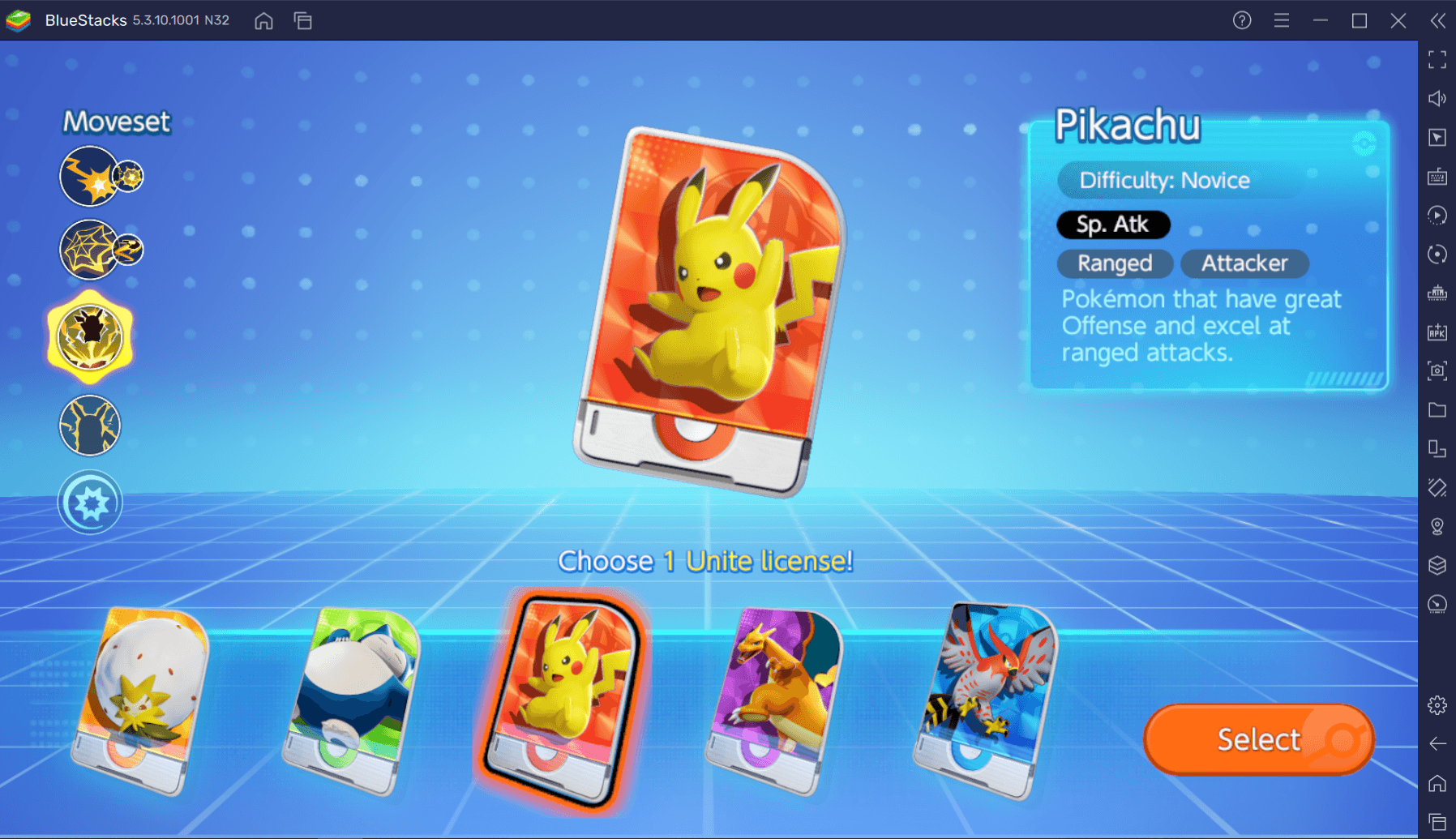 Pikachu como Pokémon Inicial!!